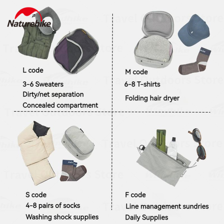 Bolsa de viagem Camporax - Naturehike