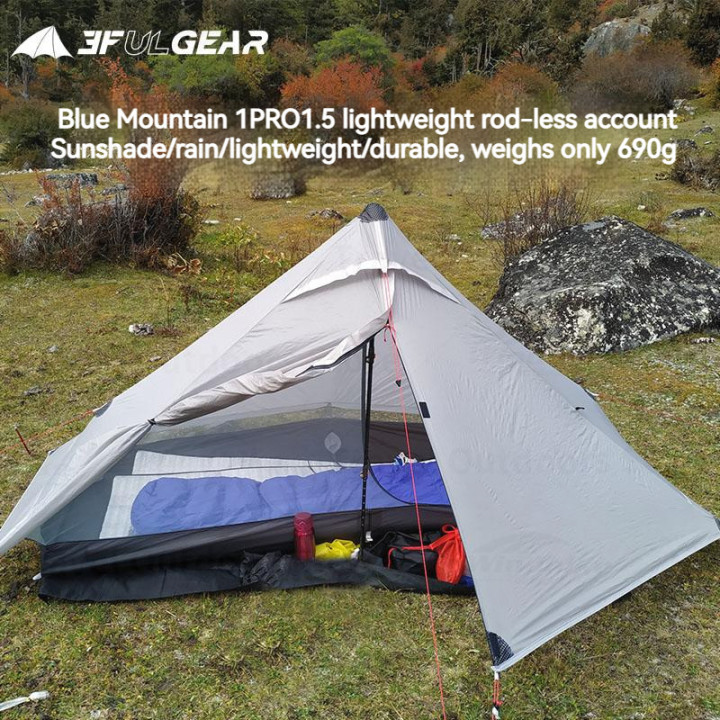 Tente ultralégère Camporax LANSHANG1 Pro 1 personne