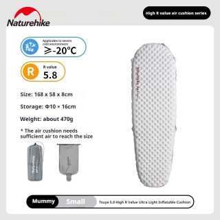 Colchonete para dormir Camporax Naturehike R5.8