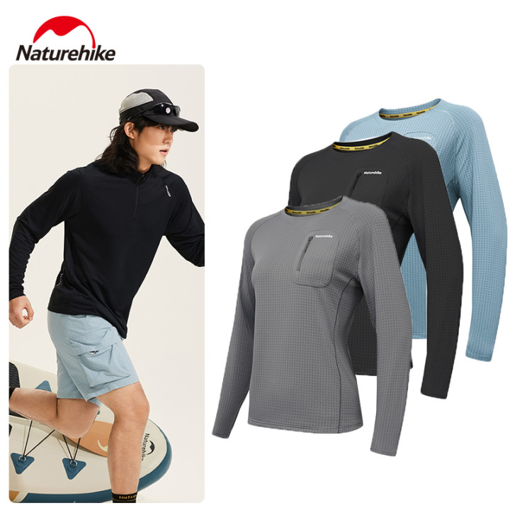 Camisas de secagem rápida Camporax para caminhadas e corridas