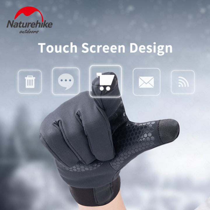 Luvas de inverno Camporax com tela sensível ao toque