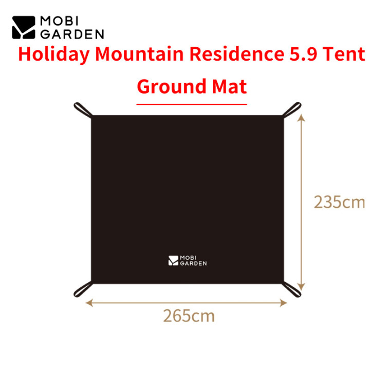 Tapis de sol Camporax pour résidence de vacances à la montagne