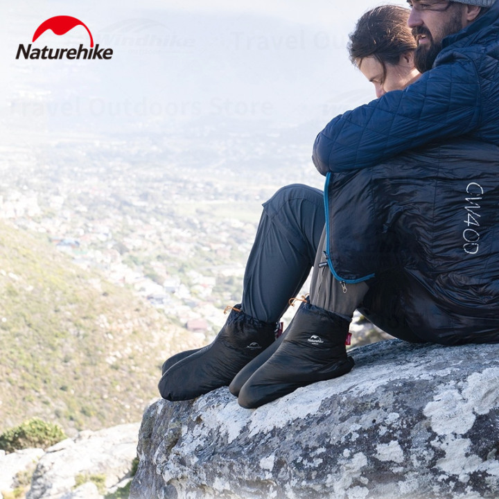 Camporax: Protetores de Pé Naturehike em Penugem de Pato